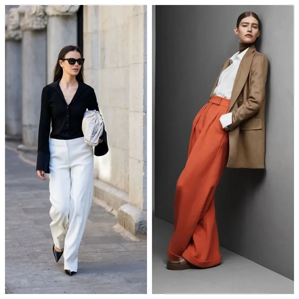 Fashion reference images before an outfit edit